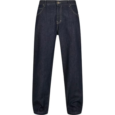 Southpole - Embossed Denim Broek rechte pijpen - Taille, 30 inch - Blauw