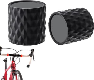 Stuur Covers - Stuuruiteinden - Fietsen Comfort - Antislip Ontwerp - 25-32mm - Zwart