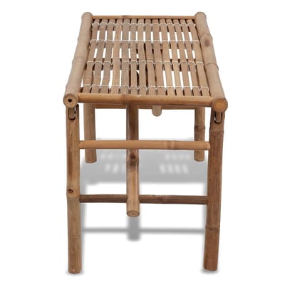 vidaXL - Tuinbank - inklapbaar - 118 - cm - bamboe