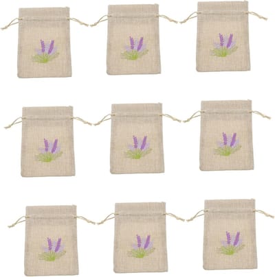Herbruikbare Zakjes - Lege Geurzakjes - Opbergen van Aroma - Trekkoordsluiting - 10 Stuks 14x10cm - Multi