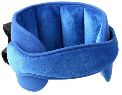 Dailygoods- Babyhoofdsteun Verstelbaar Ontwerp - Veiligheidskussen - Zacht/Kristal PP Katoen - Lichtgewicht - Wasbaar - Bescherming Nek/Wervelkolom - Neksteun