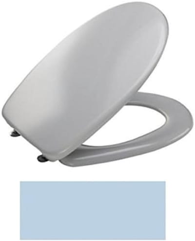 Toiletbril Duroplast - WC-bril WC-deksel - Badkamer Renovatie - Stilsluitend Mechanisme - Universeel Ovaal - Lichtblauw