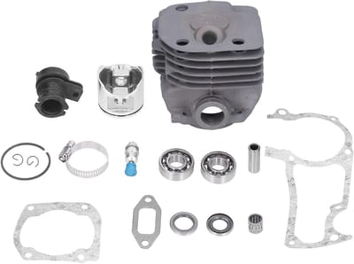 Cilinder Zuiger Kit - Motor Revisie Set - Kettingzaag Onderhoud - Hoge Compressie Behoud - 48 mm - Aluminium