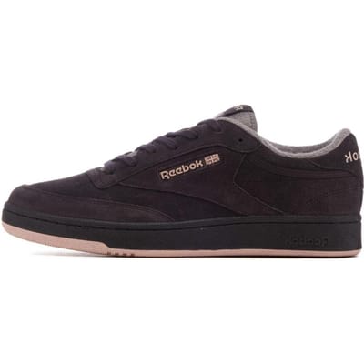 Reebok Club C Zwart Lichtroze Unisex Sneakers RMIA011C99LEA002-1030 42.5 gray