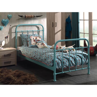 LUCEVI - New York Bed 90x200cm - Mint