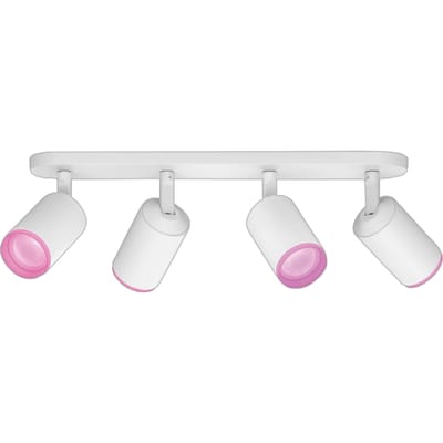 Philips Hue Fugato Opbouwspot White and Color - Wit - 4-spots