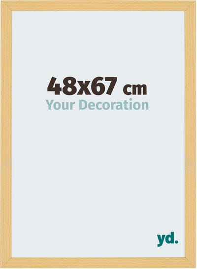 Your Decoration - Fotolijst 48x67 cm - MDF - Beuken Decor - Mura