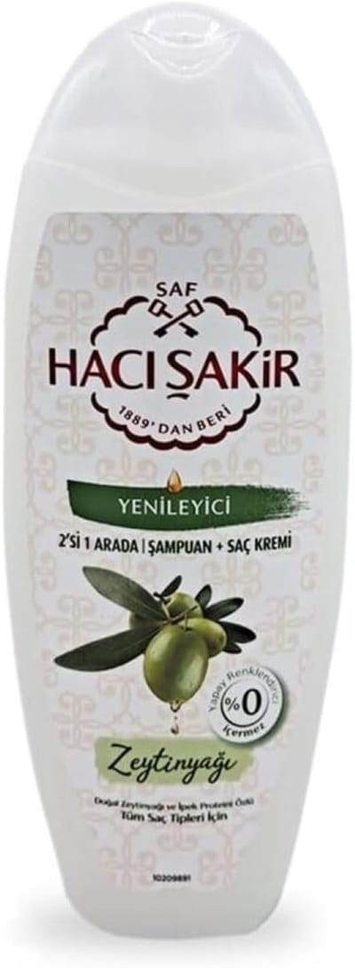 Romana Products - Haci Sakir Shampoo 500ml - Verzorgende Haarreiniging - Olijfolie
