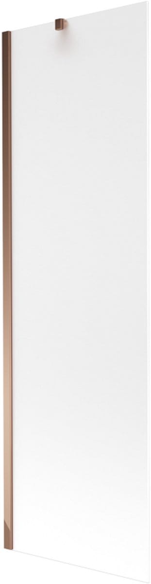 Mexen Next badwand scherm 1-delig 60 x 150 , mat, roze goud - 895-060-000-00-30-60