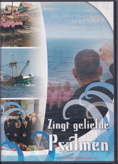 DVD + CD Chr. Urker Visserskoor Crescendo o.l.v. Louwe Kramer zingt geliefde Psalmen