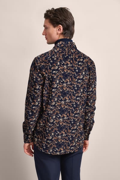 Bugatti Herren Shirt met grafische print