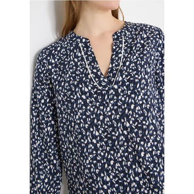 Gedessineerde blouse