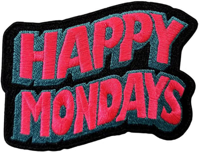 Happy Mondays - Wavy Logo - Patch