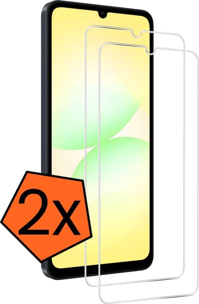 Screenprotector - 2 Stuks - Geschikt voor Samsung Galaxy A07 - Extra Sterk - Gehard Glas - Beschermglas - Tempered Glass - Screen Protector