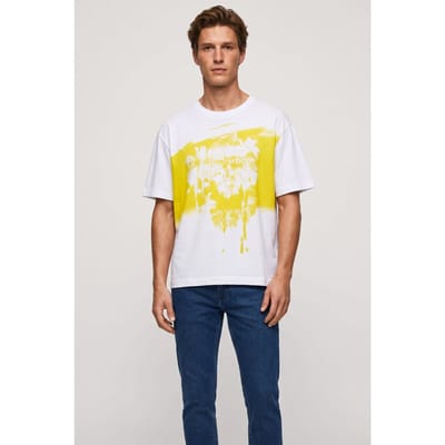 IRO Paris Jaho T-shirt Lemon Size: S | Printed T-Shirts Outlet | Heren | Geel
