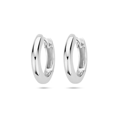 Zilveren klapoorringen 2,5 mm half rond 1336987