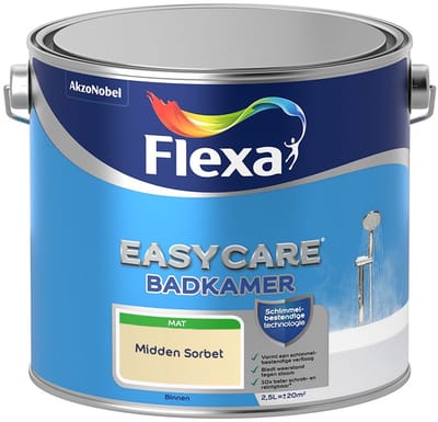 Flexa - Easycare Badkamer - Midden Sorbet - Mengverf - 2,5 L
