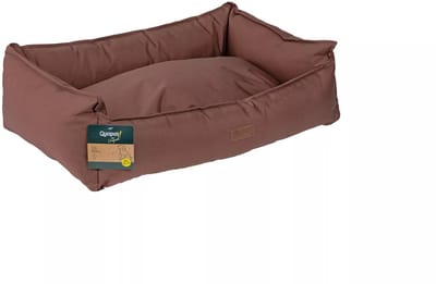 Quapas! Hondenmand - Duurzaam - WaterBestendig - Hondenbed - Bruin - M - 80x55x23CM