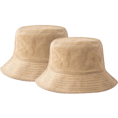 Chapeau de pêcheur en velours côtelé pour femme, nouveau modèle, chapeau de soleil d'été pour grande tête, protection solaire, protection UV, camping d'automne, randonnée beige