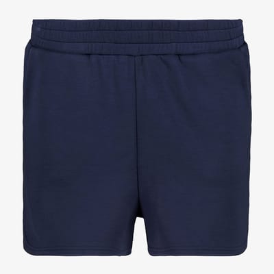 TwoDay dames sweatshort donkerblauw - Maat 3XL