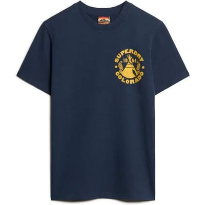 Superdry - Outdoor-T-shirt met print - Heren - T-shirts