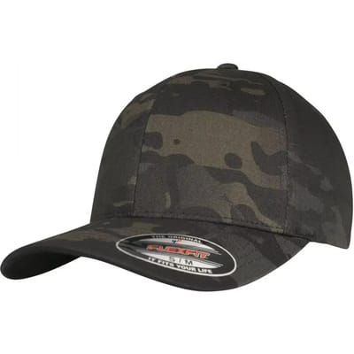 Urban Classics - Multicam® Flexfit pet - S/M - Groen