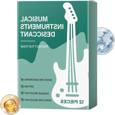 Vochtvreters Instrumenten - Droogzakjes Muziek - Bescherming Instrumenten - Snelle Vocht Absorptie - 12 Stuks - Niet gespecificeerd