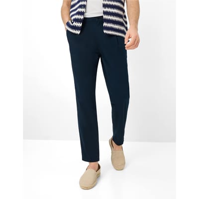 Brax Heren Chino  Style TINO NAVY, donkerblauw, maat 34/32