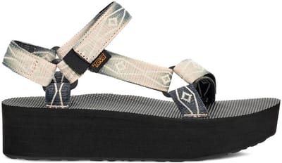 Teva Flatform Univeral Sunscape Sandalen - Dames - Zwart - Maat 37