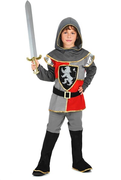 Middeleeuwse ridder outfit voor jongens - Verkleedkleding - 104/116