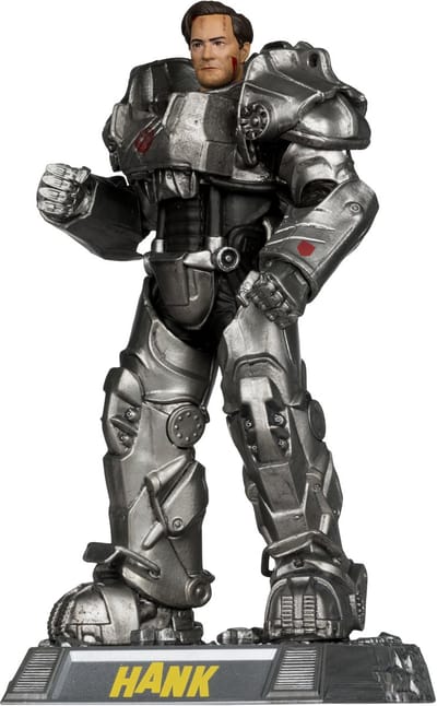 McFarlane Toys Fallout - Red Platinum Edition Figuur - Hank Maclean (Seizoen 2) 15 cm