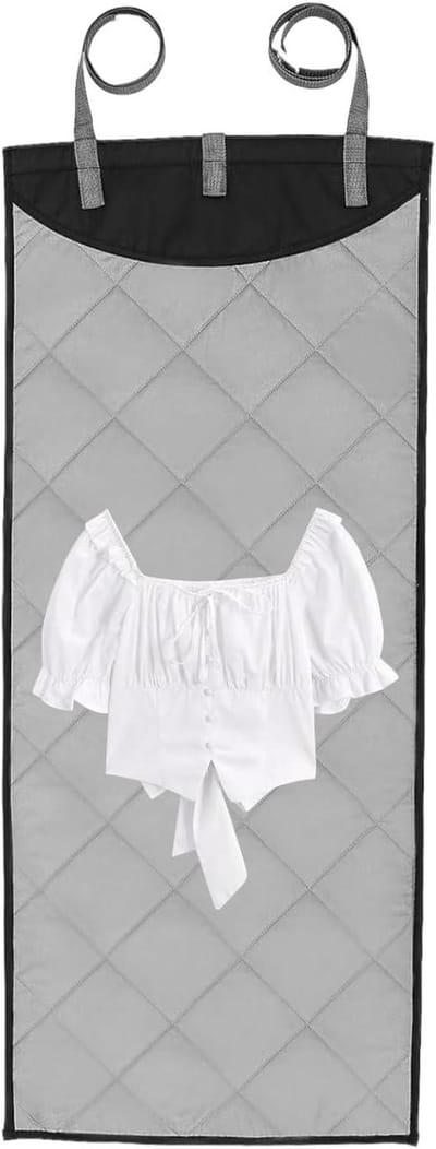 Strijkmat Deur - Stoomplank Pad - Snel Kleding Strijken - Hittebestendig Ontwerp - 115 x 4 x 8 cm - Paars