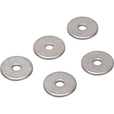 500 STUKS Platte Ronde Ringen voor M2 Schroeven Roestvrij Staal Boutring Set 2.5x10x0.5mm