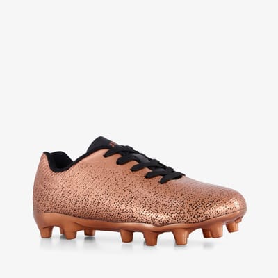 Dutchy MG kinder voetbalschoenen brons - Brons - Uitneembare zool - Maat 30