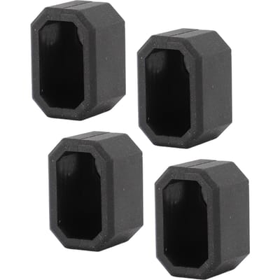 4 Stuks 3D Printer Hotend Siliconen Sok Verwarmingblok Siliconen Afdekking Vervangende Siliconen Sok voor Prusa MK4 en voor Prusa black