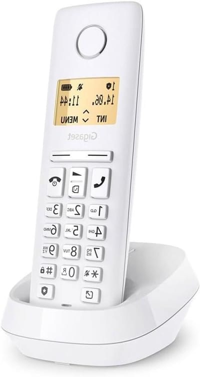 Draadloze Telefoon - DECT Telefoon - Thuis Bellen - Inkomende Oproepblokkering - 50 Contacten - Wit
