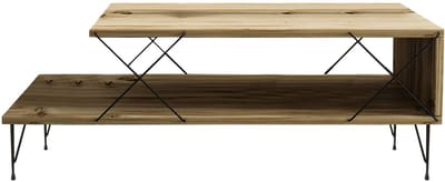 Asir - Salontafel - 100 x 50 x 40 cm - Eik - Asir