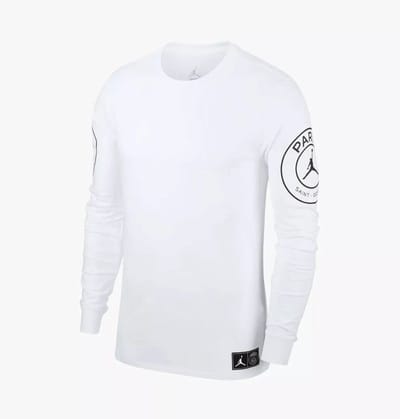 PSG X Jordan Long-sleeve - Limited Edition - Herenmode - Wit - L