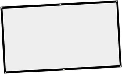Projectiescherm Opvouwbaar - HD Scherm - Home Cinema - 16:9 Formaat - 72 inch - Wit