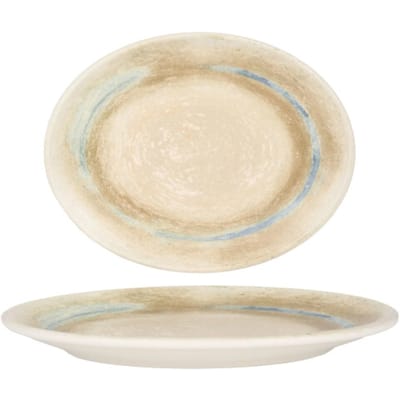Bonna Serveerschaal - Tranquil - Porselein - 25 cm - set van 2
