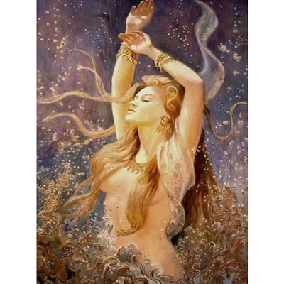 Diamant borduurwerk vrouw DIY diamant schilderij volledige ronde foto's van strass woondecoratie 20X30CM beige