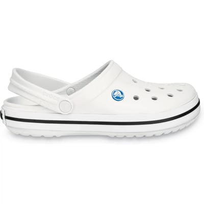 Crocs Crocband Eva Sabots de Plage Sandales de Sport Sandales Unisexe Blanc 11016-100 38-39