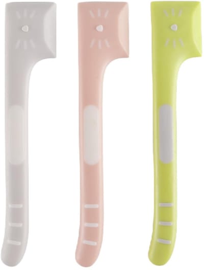 Dailygoods- Kattenvoerscheppen Set van 3 - Lange Steel - Vierkante Lepelkop - Duurzaam TPR - Veilig voor Huisdieren - Handig in Gebruik - Voerschep