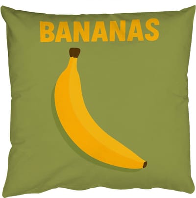 Sierkussens - Kussentjes Woonkamer - 50x50 cm - Banaan - Minimalistisch - Geel