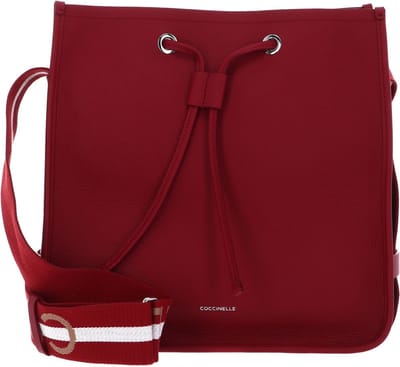 COCCINELLE Leren Schoudertas Raquel Crossbody Bag Sangria / Skin (rood)paars