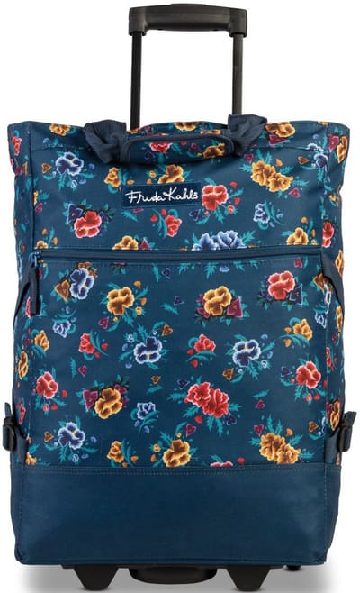 Frida Kahlo Trolley, Flowers - 50 x 36 x 20 cm - Polyester