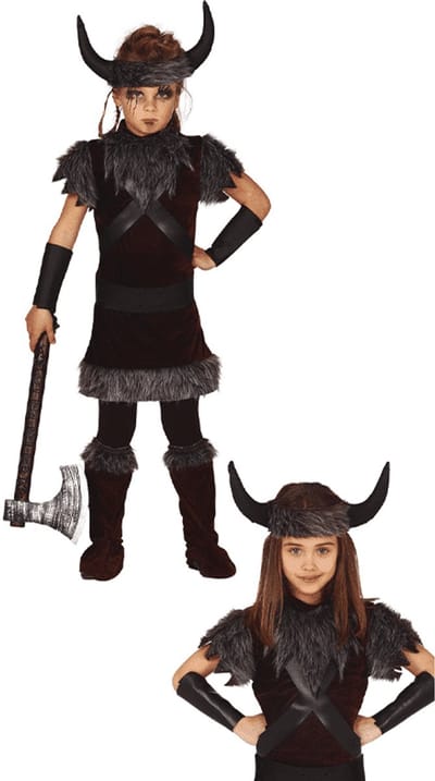 Fiestas Guirca - Kostuum Viking child 3-4 jaar - Carnavalskleding - Carnaval - carnavalskleding 2027 - Carnaval kostuum