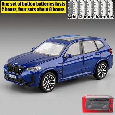 1:32 Bmw X3M X3 Im Suv Legering Metaal Diecast Modelauto Bibliotheek Balie Display Ornament Hoge Simulatie Miniauto Mini Gt Vriend