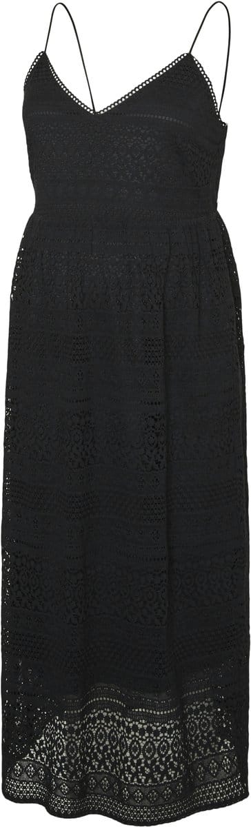 VERO MODA MATERNITY - VMMHONEY LACE SINGLET CALF DRESS WVN GA - Dames - Maxi jurken