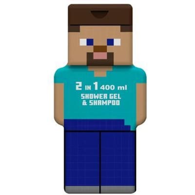 Gel douche et shampooing 2 en 1 pour enfants, minecraft, , 400 ml air-val